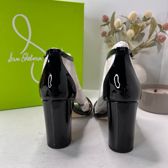 Sam Edelman Robyn Leather Ankle Strap Sandal I3433L1001 Women's US 9.5 Wide NWB - Picture 4 of 11